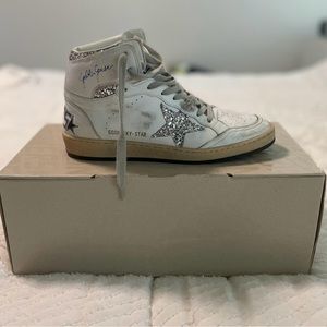 Women's Sky-Star with signature on the ankle and silver inserts